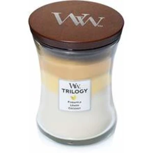 WoodWick Frutits of Summer Trilogy Váza ( letní ovoce ) - Vonná svíčka 275 g