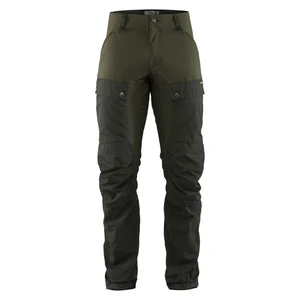 Kalhoty Fjällräven Keb Trousers REGULAR - Deep Forest/Laurel Green Velikost: C46