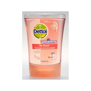 Náplň Dettol Grapefruit 250 ml náplň do dávkovača mydla • objem 250 ml • určená pre zariadenia Dettol • hydratačné zložky • príjemná vôňa • zbavuje po
