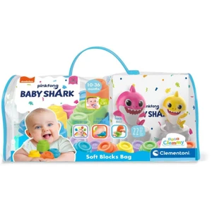 Baby Clementoni - Kostky Soft 48ks BABY Shark