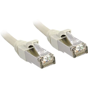 LINDY 45583 RJ45 sieťové káble, prepojovacie káble CAT 6 S/FTP 2.00 m sivá s ochranou 1 ks