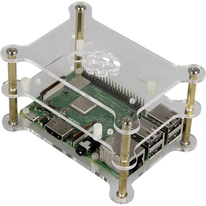 Joy-it Makercase V2 SBC skriňa Vhodné pre: Raspberry Pi  akrylová číra