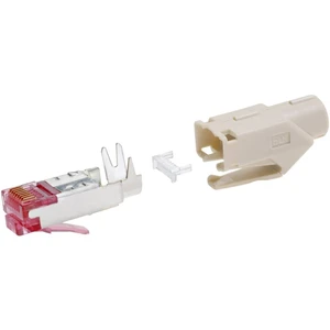 Hirose Electronic TM21P-88P(04) Konektor RJ45 CAT 6 Hirose TM21 222-2862-9-04 zástrčka, rovná  Počet pólov: 8P8C  sivost