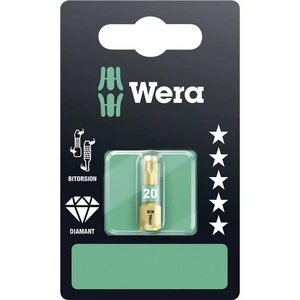 Wera 867/1 BDC SB SiS 05134376001 bit Torx T 20 nástrojová ocel legované, diamantová vrstva D 6.3 1 ks