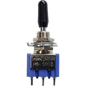 Miyama MS- 500-P-BC pákový spínač 125 V/AC 6 A 4x zap/zap  s aretáciou 1 ks