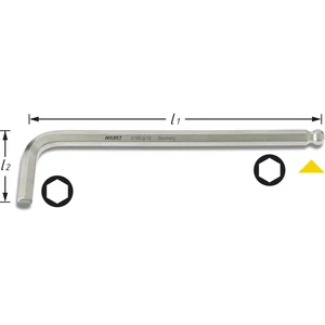 Hazet  2105LG-025 inbus kľúč   2.5 mm