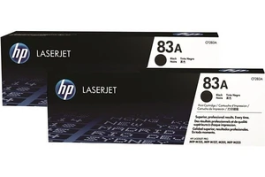 HP 83A CF283AD dvojbalení černý (black) originální toner