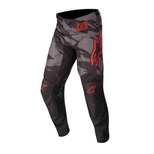 Motokrosové kalhoty Alpinestars Racer Tactical černá/šedá maskáčová/červená fluo  černá/šedá maskáčová/červená fluo  36