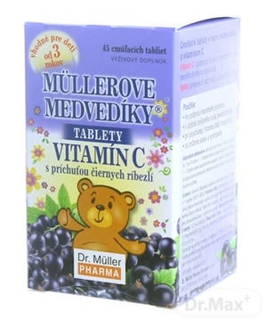 MÜLLEROVE medvedíky - vitamín C