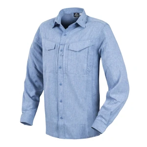 Košile s dlouhým rukávem Helikon-Tex® Defender Mk2 Gentleman - Melange Light Blue (Barva: Melange Light Blue, Velikost: XXL)