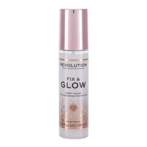 Makeup Revolution London Fix & Glow Dewy Finish 100 ml fixátor make-upu pro ženy