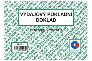 Výdajový pokladní doklad A6