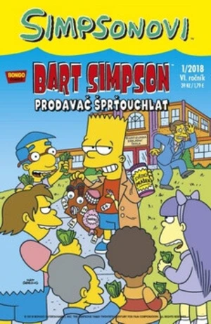 Bart Simpson Prodavač šprťouchlat - Matt Groening