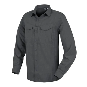 Košeľa s dlhým rukávom Helikon-Tex® Defender Mk2 Gentleman - Black Melange (Farba: Black Melange, Veľkosť: L)