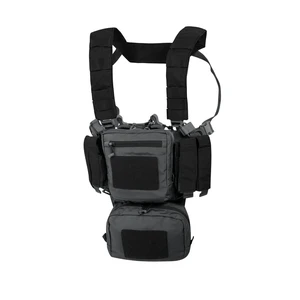 Hrudný nosič Helikon-Tex® Training Mini Rig® – Shadow Grey / černá (Farba: Shadow Grey / čierna)