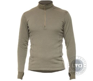 Tričko LTO Thermal Zip Neck 400 Garm® NFM® – Raptor Green (Farba: Raptor Green, Veľkosť: S)