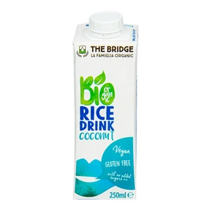 VÝPREDAJ!!!Nápoj ryžovo-kokosový 250 ml BIO   THE BRIDGE