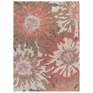 Kusový koberec Zest Soft Floral Terracotta-160x230