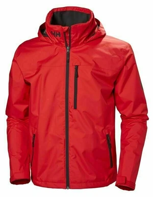 Helly Hansen Jacke Men's Crew Hooded Sailing Jacket Red L