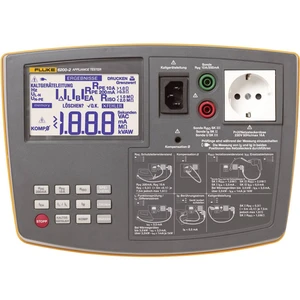 Fluke 6200-2 inštalačné tester  EN61557-1: 1997 EN61557-2: 1997 EN61557-4: 1997 EN61557-6: 1997 DIN VDE0404-2