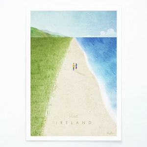 Plagát Travelposter Ireland, A3