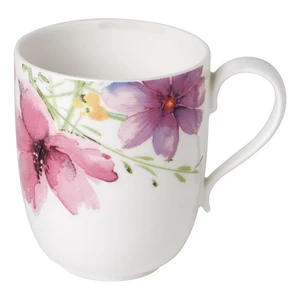 Porcelánový hrnček s motívom kvetín Villeroy & Boch Mariefleur Tea, 430 ml