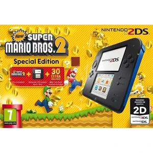 Nintendo 2DS Black + New Super Mario Bros. 2