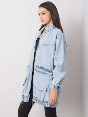 Blue women's denim jacket Seraphina RUE PARIS