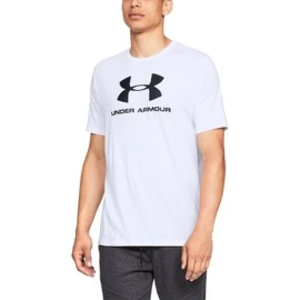 Ua sportstyle logo ss-wht