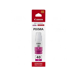 Cartridge Canon GI-40 M, 7700 stran, 70 ml (3401C001) červená atramentová náplň • určená pre tlačiarne Canon PIXMA • farba červená • objem 70 ml • kap