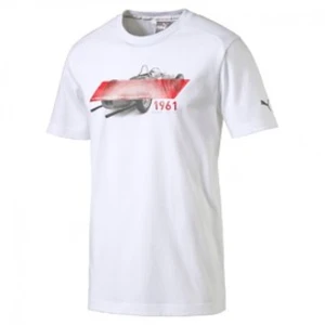 Ferrari Graphic Tee white