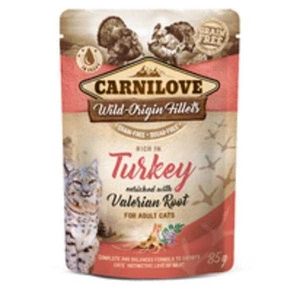 Carnilove Kapsička Cat Pouch Turkey With Valerian 85g