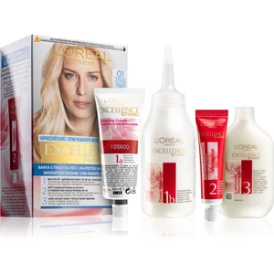 L’Oréal Paris Excellence Creme farba na vlasy odtieň 01 Lightest Natural Blonde 1 ks