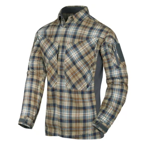 Flanelová košile MBDU Helikon-Tex® - Ginger Plaid (Barva: Hnědá, Velikost: L)