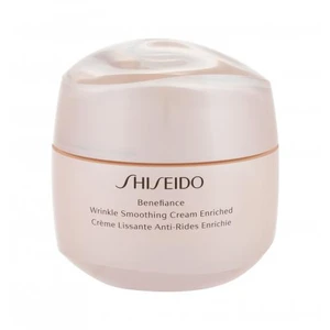 Shiseido Benefiance Wrinkle Smoothing Cream Enriched 75 ml denní pleťový krém pro ženy na suchou pleť; proti vráskám; zpevnění a lifting pleti