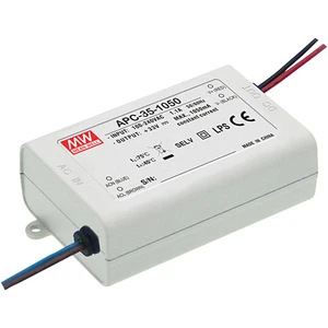 Mean Well APC-35-1050 LED driver  konštantný prúd 34.7 W 1.05 A 11 - 33 V/DC bez možnosti stmievania, ochrana proti prep