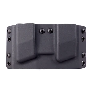 OWB Walther PDP - vonkajšie puzdro na dva pištoľové dvojradové zásobníky bez SweatGuard RH Holsters® (Farba: Čierna, Typ uchycení: Kovový prievlak)