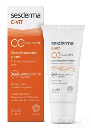 sesderma C-VIT ANTIOX CC KRÉM SPF15