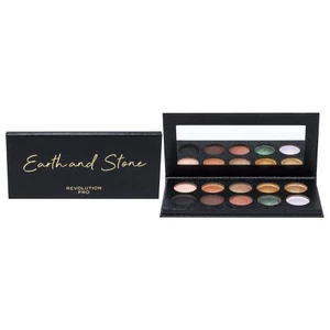 Makeup Revolution London Revolution PRO Colour Focus Shadow Palette 15 g očný tieň pre ženy Earth & Stone