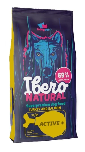 Ibero NATURAL dog ACTIVE plus - 2 x 12kg