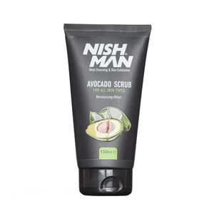 Nish Man Peeling na tvár s avokádom Nish Man Deep Clean & Exfoliation Scrub (150 ml) - Avocado Scrub