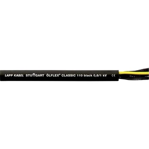 LAPP ÖLFLEX® CLASSIC BLACK 110 riadiaci kábel 50 G 1.50 mm² čierna 1120333-500 500 m