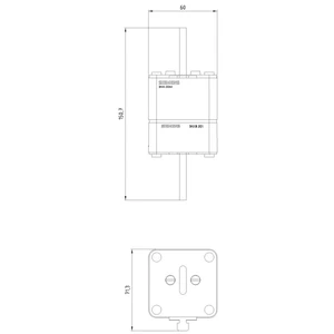 Siemens 3NA32304KK01 NH poistka   Veľkosť poistky = 2 1-pólový 100 A  400 V 1 ks