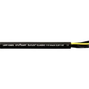 Kabel LappKabel Ölflex CLASSIC 110 0,6/1 kV 4G0,75 (1120235), 9,2 mm, černá, 1000 m