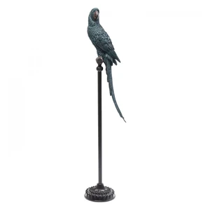 KARE DESIGN Dekoratívna figúrka Parrot Bluegreen