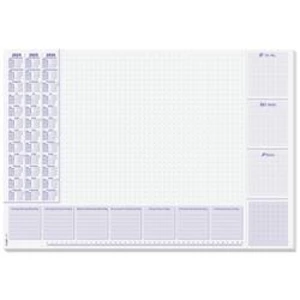 Sigel Lilac HO355 psací podložka kalendář na 1 rok, týdenní plán vícebarevná (š x v) 595 mm x 410 mm