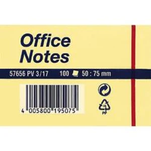 TESA® samolepící poznámka Office Notes 57656-00001 50 x 75 mm ŽLUTÁ tesa 57656-17, (š x v) 50 mm x 75 mm, žlutá, 100 listů