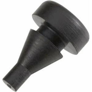 Tlumicí přístrojová nožička se západkou PB Fastener 1300-01, (Ø x v) 10 mm x 14.5 mm, černá, 1 ks