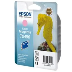 Epson Ink T0486 originál světlá purpurová C13T04864010