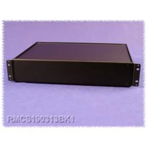 Univerzální pouzdro Hammond Electronics RMCS190113BK1 RMCS190113BK1, 432 x 330 x 21 , hliník, černá, 1 ks